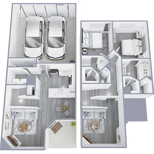 Floor plan Florentine Townhome Classic