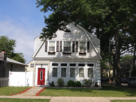 Front of house - corner lot