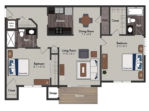 Floor plan Irvington
