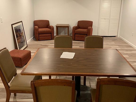 Basement Dining and Living Space