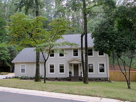 Freshly renovated exterior