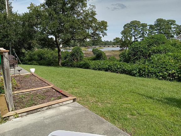 View of Bradley Creek from the patio