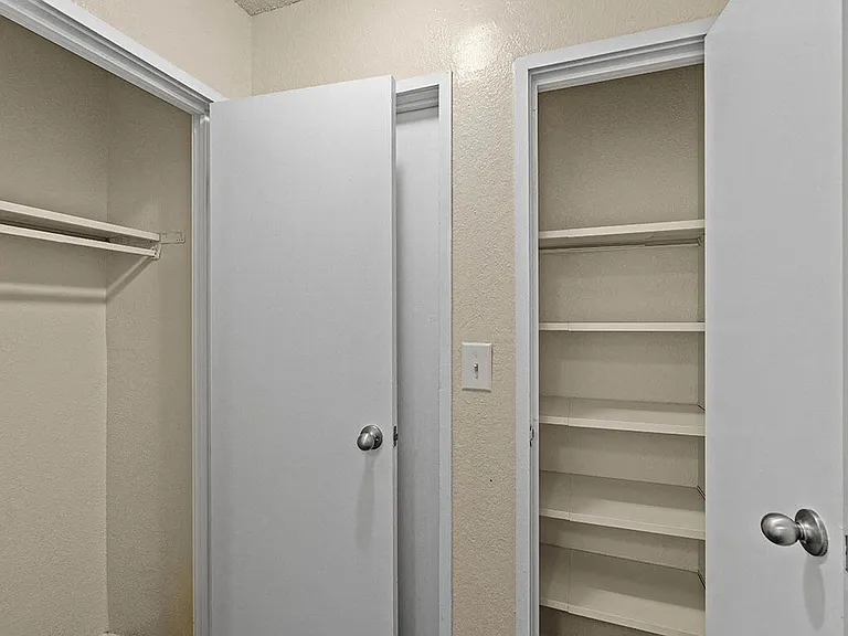 Large Closets!