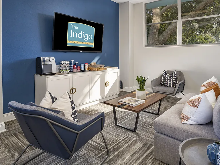 The Indigo |Clearwater, FL | Resident Lounge & Coffee Bar