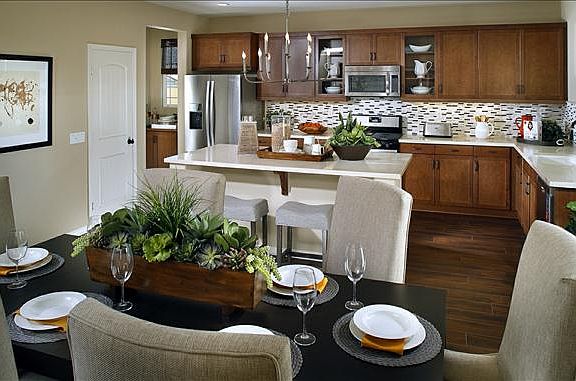 central island breakfast bar