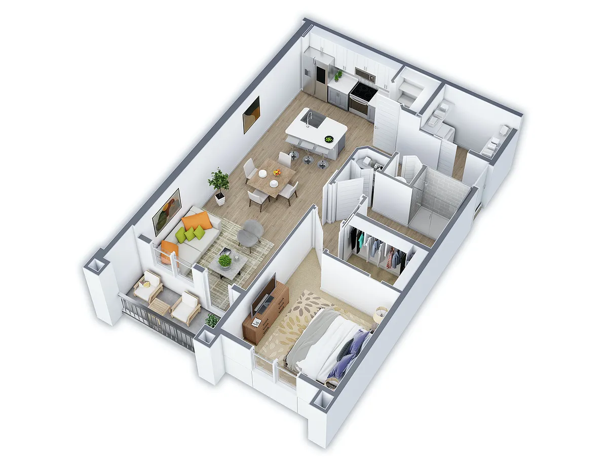 Floor plan A1