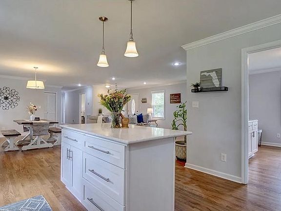 Living area from kitchen. LOTS of space.