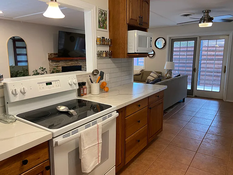 Main level kitchen