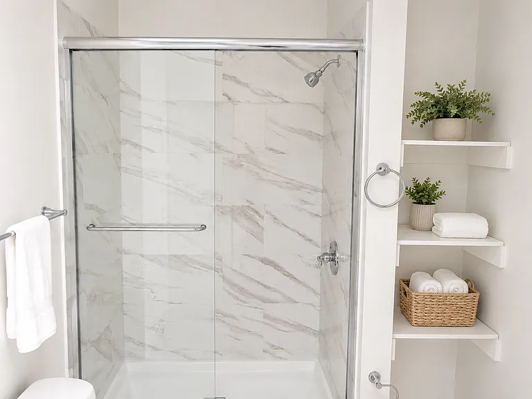 AI Staged Bathroom