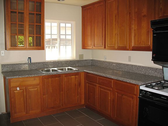 Kitchen counter top and cabinets