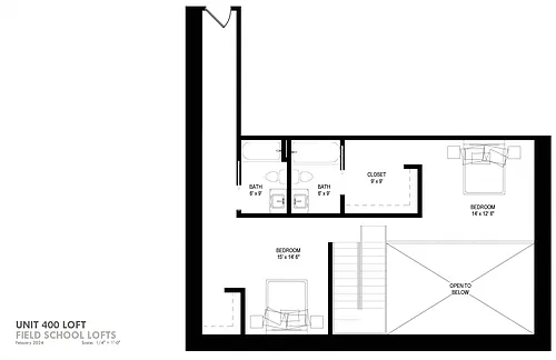 Floor plan 400