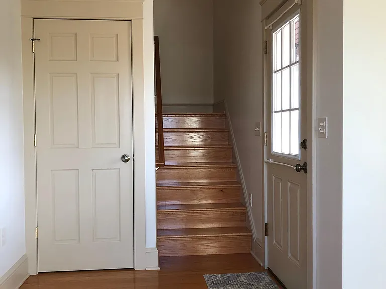 Entry with steps to 2nd floor