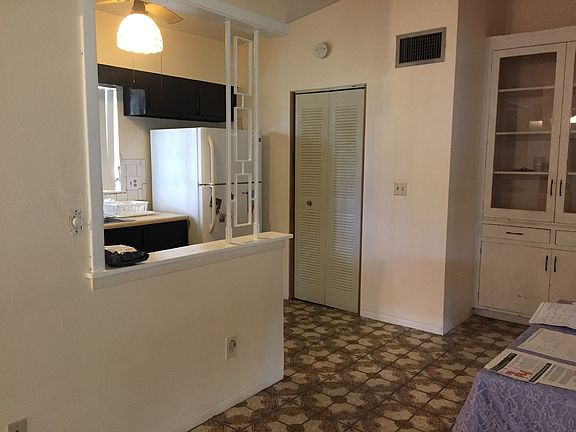 Kitchen and dining area