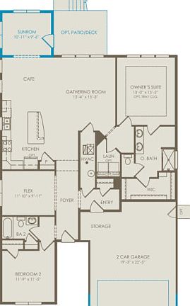 Home Design Layout with Structural Options