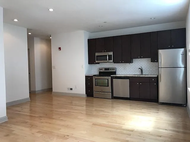 Living Area & Kitchen