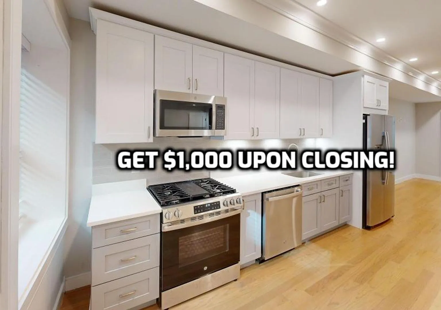 $1k Rebate W Rental! Lux Apt W 2 Baths & Xl Rooms In Theater District! Laundry In Unit! — Photo 1