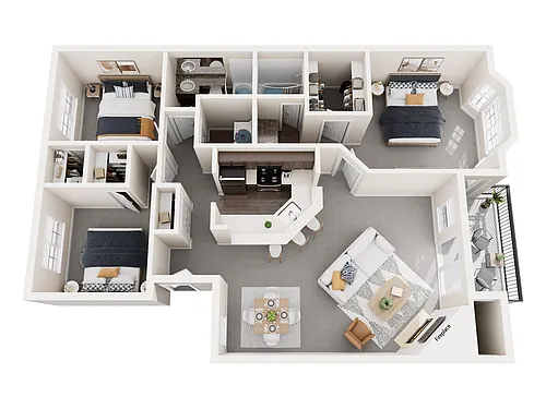 Floor plan Whidbey Renovated