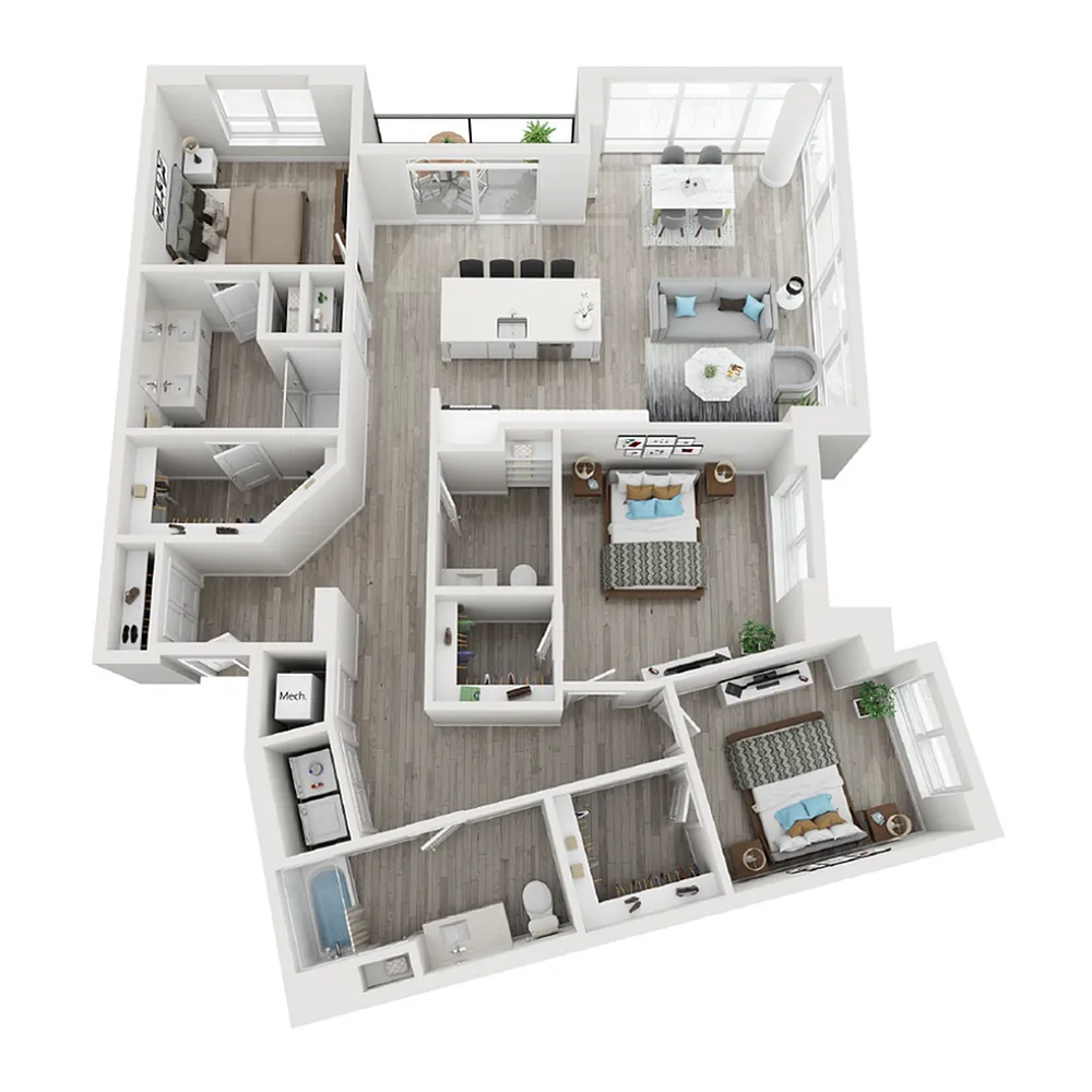 Floor plan C1