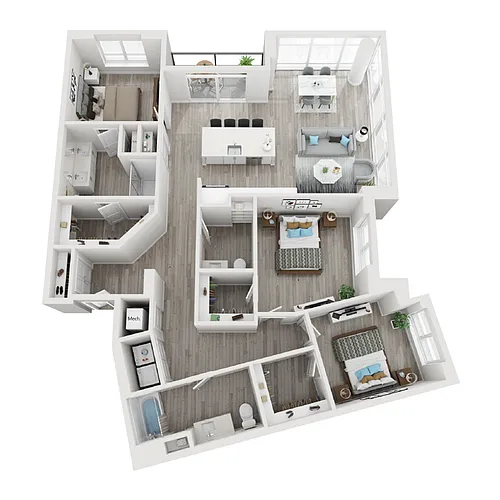 Floor plan C1