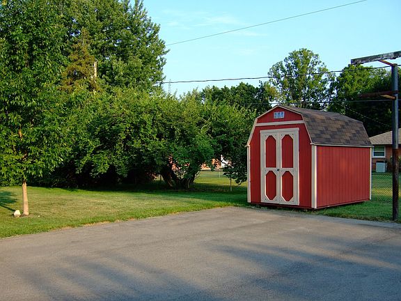 back yard/shed
