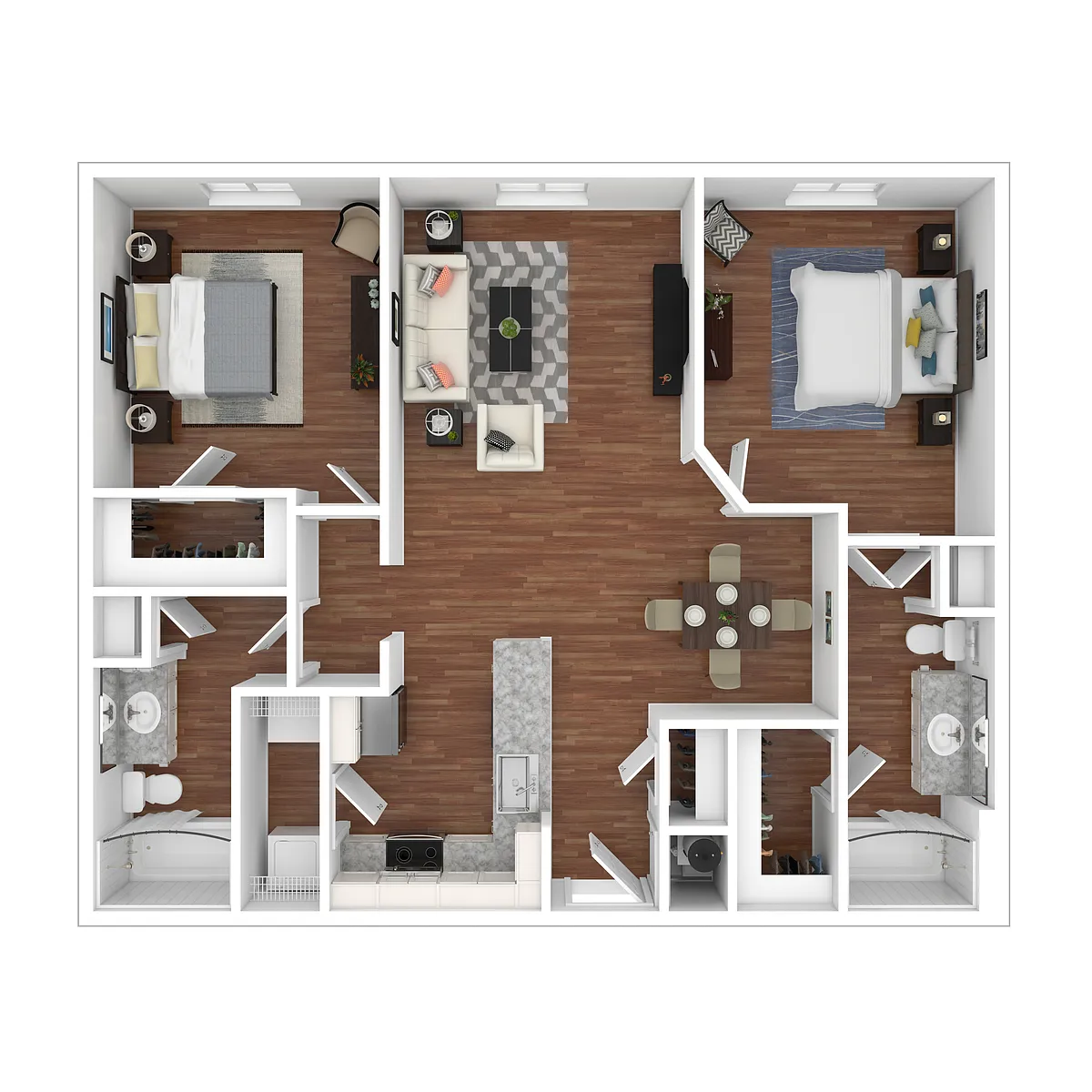 Floor plan Inman Park - Premium