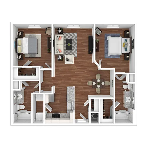 Floor plan Inman Park - Premium