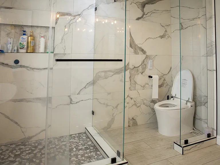 Master Bath - Shower and Smart Toilet