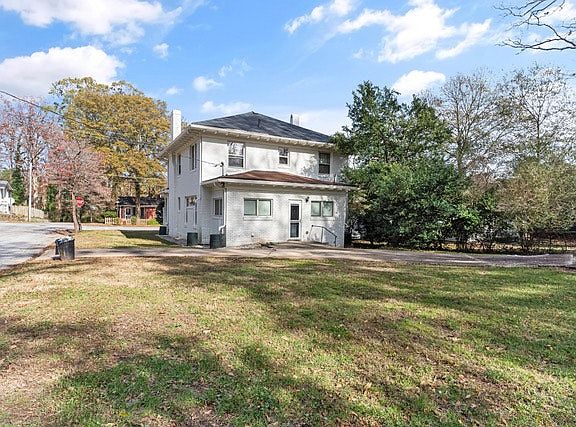 Rear of Home and Yard