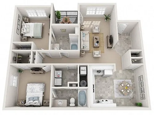 Floor plan The Laurel