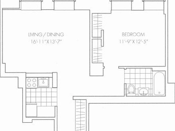 2nd image of 20 Exchange Pl APT 4003