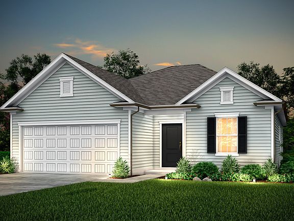 Morgan Exterior LC2A with 2-car garage