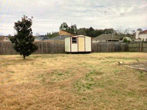 Shed included .( Nice size)