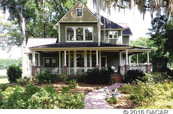 Spacious wrap around porch