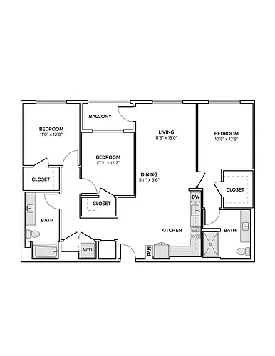 Floor plan C01