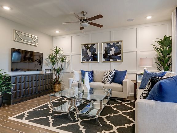 Great room with access to patio