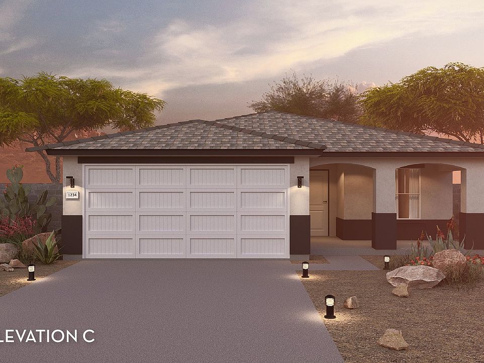 Rancho Santa Rosa o Aztec Elevation C