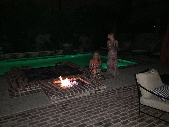 fire-pit and Spa