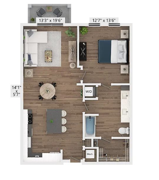 Floor plan Periwinkle