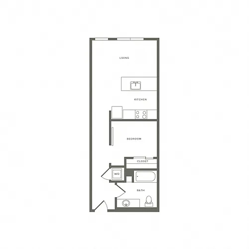 Floor plan A1E