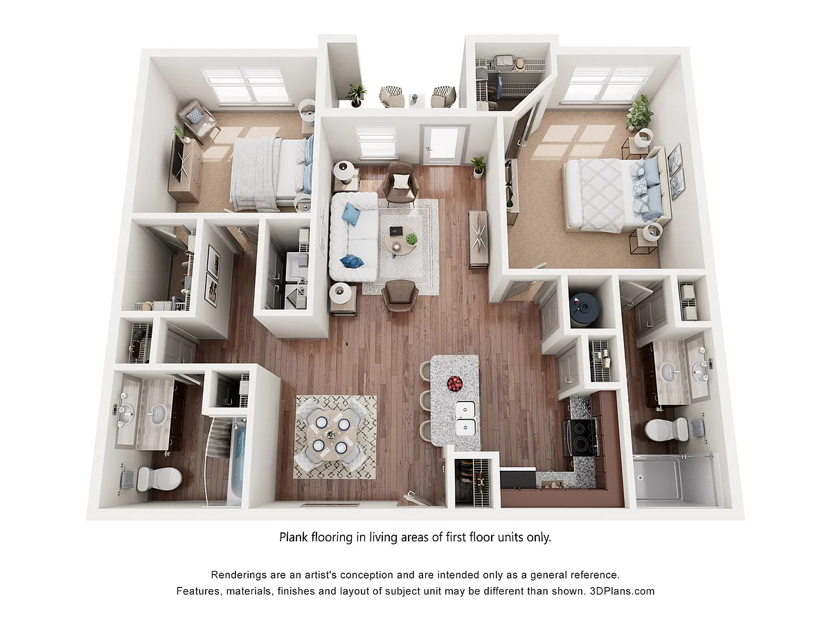 Floor plan B1