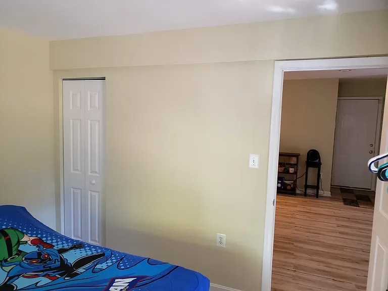 Basement bedroom