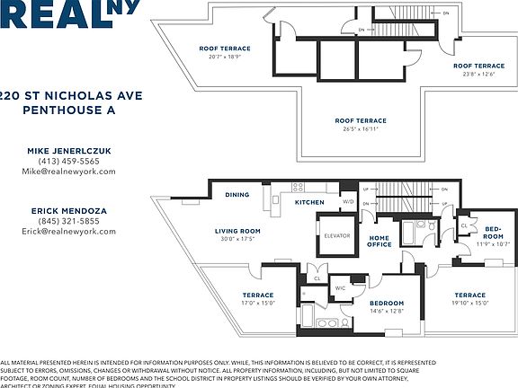 2nd image of 220 Saint Nicholas Ave Penthouse 10