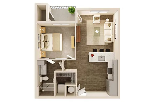 Floor plan A1P