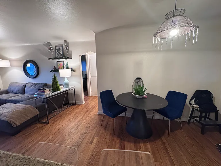 Dining and living room