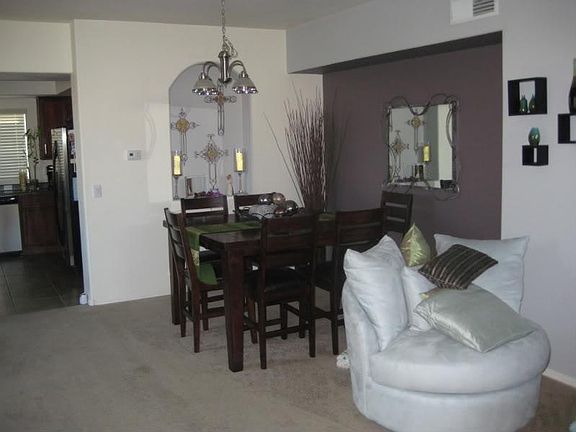 View from Living Room to Dining area
