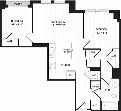 Floor plan B1
