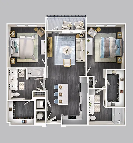 Floor plan CLOCK TOWER SQUARE