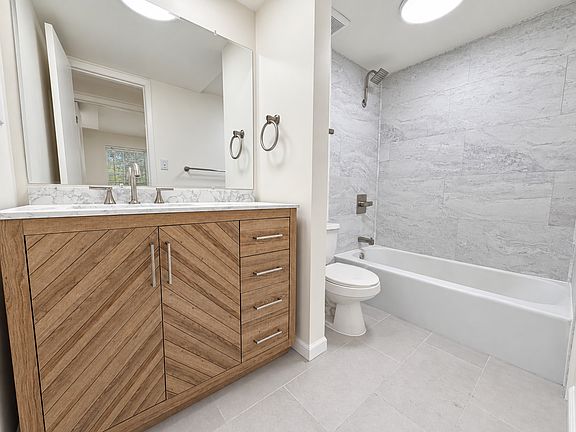 Updated modern bathroom
