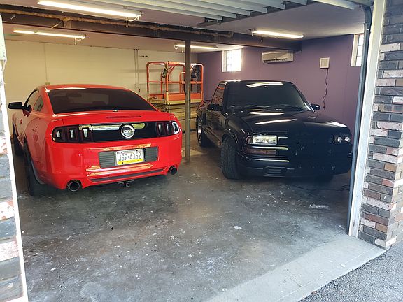 2 car garage