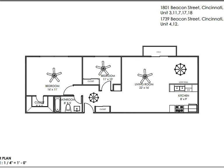 2x1 Floorplan 2x1 Floorplan